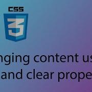 HTML CSS 2020 Tutorial 21 Arranging Content Using Float And Clear