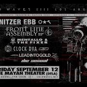 Nitzer Ebb Full Live Set Cold Waves Festival Sept 12th 2025