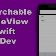 Searchable Table View In Swift With Xcode 11 IOS For Beginners