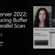 SQL Server 2022 Представляем параллельное сканирование пула буферов Эпизод 5 Data Exposed