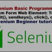 15 Как работать с текстовыми полями в Selenium Основы Selenium методы Submit Sendkeys Click