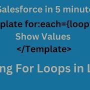 For Loop In Lwc Lwc Salesforce Tutorial Part 6