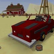 Introducing Cabrio Car Blocky Farm And Racing Simulator Game Play