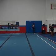 Round Off Back Hand Spring Layout Half On Floor