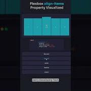 Flexbox Align Items Property Explained Visually CSS Made Easy Shorts Shortvideo Ai Js