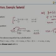 Recursive Algorithm Analysis Factorial 31 34 UPV
