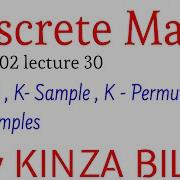 Discrete Math 30 Permutations Factorial K Sample Kinza Bilal
