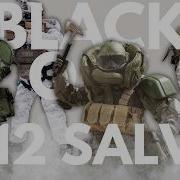 Фигурки Fortress Colossus и оператора SALVO в масштабе 1 12 Black Ops снаряжение детали и обзор