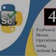 Selenium Python Keyboard And Mouse Operations