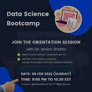 Data Science Bootcamp Orientation Session