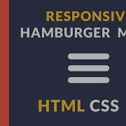 Responsive Hamburger Menu With HTML CSS JS Hindi