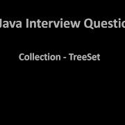 TreeSet Collection Collection Tamil Tutorial Javainterviewquestions