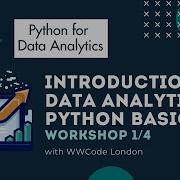 Introduction To Data Analytics Python Basics