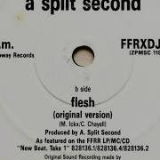 A Split Second Flesh Original 33 RPM 8