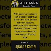 What Is Apache Camel Apachecamel Coding Framework Programming Tech