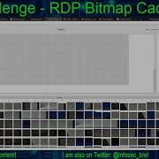 Задача Кэширование битовых изображений RDP