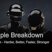Sample Breakdown Daft Punk Harder Better Faster Stronger