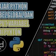 BELAJAR PYTHON VARIABEL GLOBAL DAN OUTPUT VARIABEL