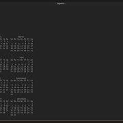 Cal Ncal Display A Calendar In Linux Terminal