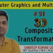 3D Composite Transformation In Computer Graphics