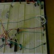 First Program Running On Atmega8 16PU 1MHz