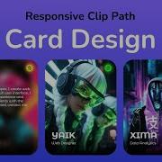 Stunning Clip Path Card Hover Effects With HTML CSS Responsive UI Design