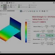 Weld Check Simulation Weld Simulation In Solidworks