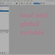Local And Global Variable In Java