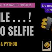 Auto Capture Smiling Face OpenCV Python Project Source Code 2023