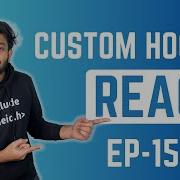 Custom Hooks In React React Ep 15 Code Io Tamil