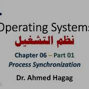 14 Operating Systems Ch6 1 Process Synchronization نظم التشغيل تزامن العمليات