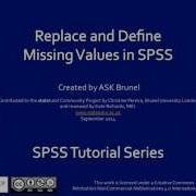 Задайте и определите пропущенные значения в SPSS