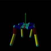 Visualization Of A Mammal Like Quadruped Robot S Movements