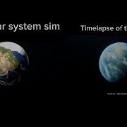Timelapse Of The Future In Solar System Simulator