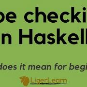 Type Checking Basics In Haskell