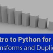 Introduction To Python For Maya 02 Transforms And Duplication