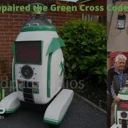 Green Cross Code Droid Special How We Repaired The Robot From 1970s TV Adverts For David Prowse