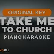 Take Me To Church Hozier Piano Karaoke