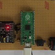 Raspberry Pi Pico Synth Quick Test 2 Tracks No Postprocessing