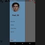 SIDE Navigation Bar In Flutter