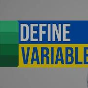 How To Define Variables In Microsoft Excel Never Retype The Same Values Again