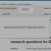 Databases And CINAHL