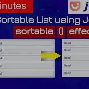 Coding Sortable List Using Jquery Ui Sortable Animation Animated Sortable List Jquery UI Effects