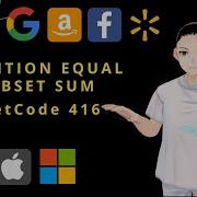 Leetcode 416 Partition Equal Subset Sum JAVA Solution Explained