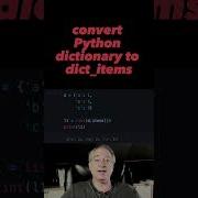 Turn Python Dictionary Into List Of Tuples Shorts Python
