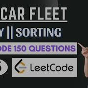 853 Car Fleet NEETCODE 150