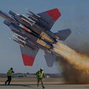 Beautiful Female US F 15 Fighter Jet Takes Off At Crazy Speed And What Happen