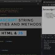 JavaScript String Properties And Methods Learn JavaScript JavaScript For Beginners