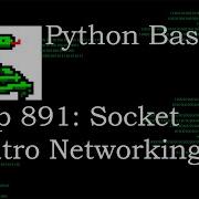 Python Basics Tutorial Socket Module Intro Networking