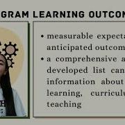 G1 Program Course Intended Learning Outcomes